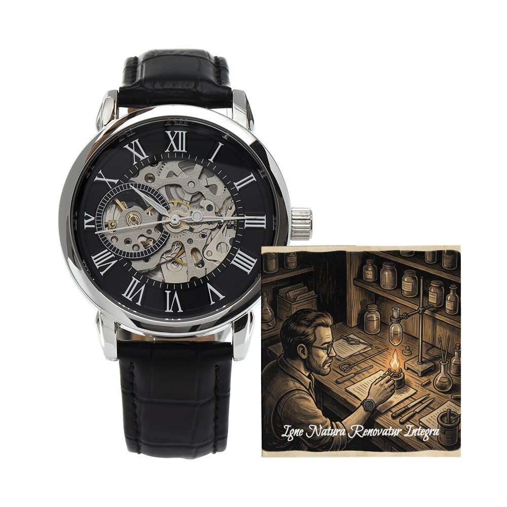 THE ALCHEMIST'S FORGE: OPENWORK SKELETON WATCH