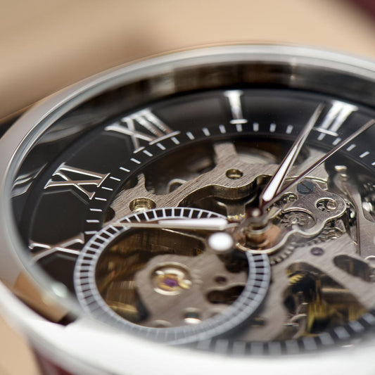 THE ALCHEMIST'S FORGE: OPENWORK SKELETON WATCH